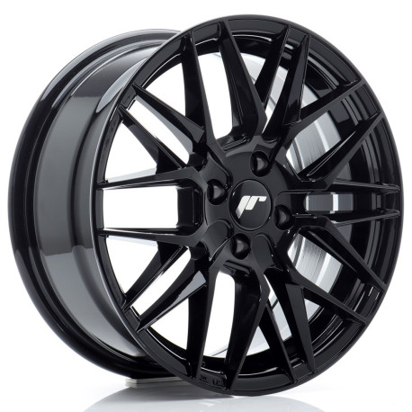 Jante Japan Racing JR28 16x7 ET40 4x100 Gloss Black | race-shop.ro