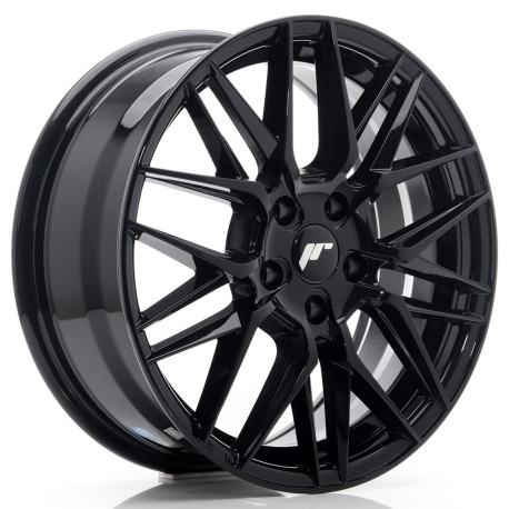 Jante Japan Racing JR28 17x7 ET25 4x108 Glossy Black | race-shop.ro