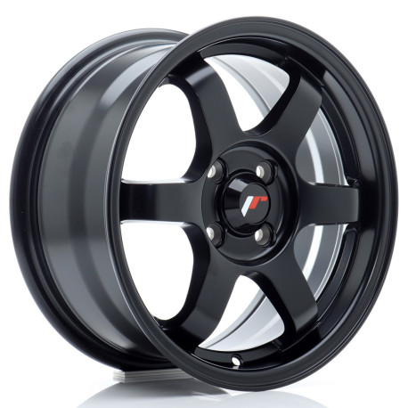 Jante Japan Racing JR3 15x7 ET25 4x108 Matt Black | race-shop.ro
