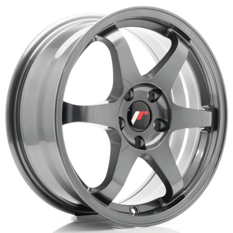 Jante Japan Racing JR3 17x7 ET40 5x114,3 Gun Metal | race-shop.ro