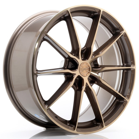 Jante Japan Racing JR37 20x9 ET35 5x112 Platinum Bronze | race-shop.ro