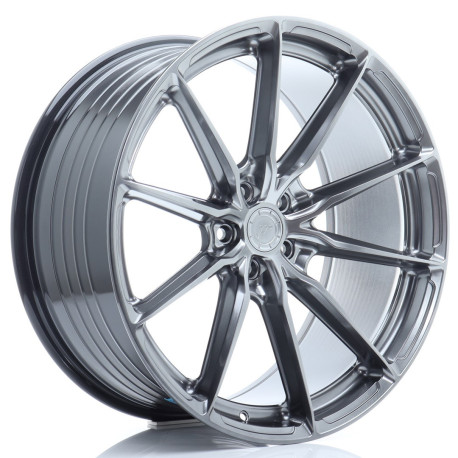 Jante Japan Racing JR37 21x9,5 ET35 5x112 Hyper Black | race-shop.ro