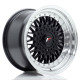 Jante Japan Racing JR9 16x9 ET20 4x100/108 Gloss Black w/Machined Lip | race-shop.ro