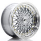 Jante Japan Racing JR9 17x8,5 ET35 4x100/108 Silver w/Machined Lip | race-shop.ro