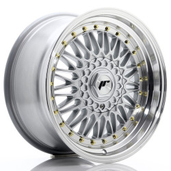 Japan Racing JR9 17x8,5 ET35 4x100/108 Silver w/Machined Lip