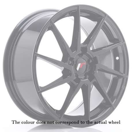 Jante Japan Racing JR36 18x8 ET45 5x112 Gloss Black | race-shop.ro