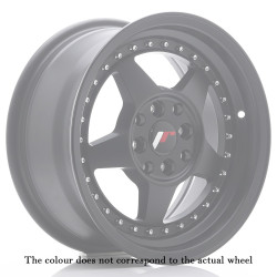Japan Racing JR6 15x8 ET5 4x100 Silver Machined Face