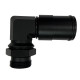Ștuț furtun cu filet Davies Craig adaptor din aliaj AN16 (EWP) la 1 3/4" (35mm) cot 90° | race-shop.ro
