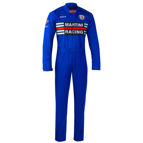 Combinezoane Costum mecanic Sparco Martini Racing MS-4, albastru | race-shop.ro