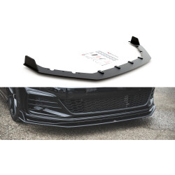 MAXTON DESIGN Racing Durability prelungire bară față pentru VW Golf 7 GTI TCR, negru