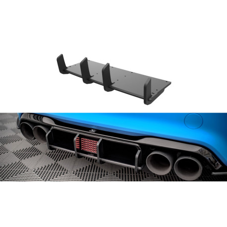 Body kit și tuning vizual Street Pro Difuzor bară spate BMW M2 F87 | race-shop.ro