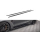 Body kit și tuning vizual MAXTON DESIGN Street Pro prelungiri praguri pentru BMW M3 G80, negru | race-shop.ro