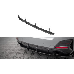 MAXTON DESIGN Street Pro difuzor bară spate pentru BMW 4 Gran Coupe M-Pack G26, negru