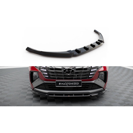 Body kit și tuning vizual Prelungire bară față V2 Hyundai Tucson N-Line Mk4 | race-shop.ro