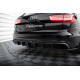 Body kit și tuning vizual Difuzor bară spate Audi A6 Avant C7 (Versiunea cu evacuare dublă pe o singură parte) | race-shop.ro