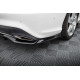 Body kit și tuning vizual Splitter spate central (cu bare verticale) Mercedes-Benz CLA C117 facelift | race-shop.ro
