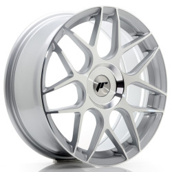 Japan Racing JR18 18x7,5 ET20-40 BLANK Silver Machined Face