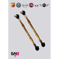DNA RACING front sway bar tie rods on uniball for FIAT 500 EU Abarth incl.