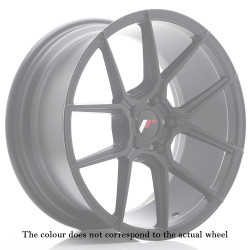 Japan Racing JR30 19x8 ET20-40 5H BLANK Black Machined w/Tinted Face