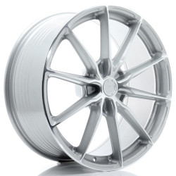 Japan Racing JR37 21x9 ET10-52 5H BLANK Silver Machined