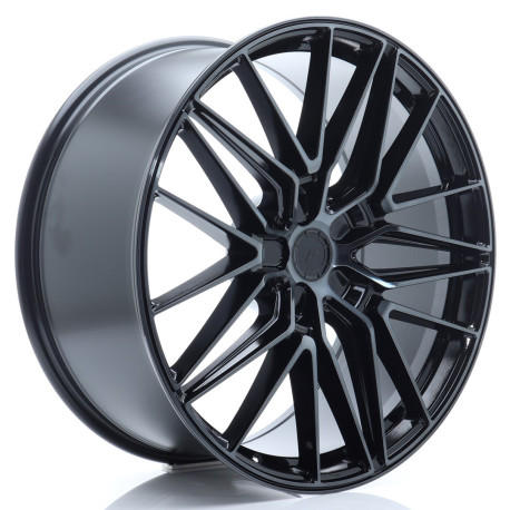 Jante Japan Racing JR38 22x10 ET20-57 5H BLANK Black Brushed w/Tinted Face | race-shop.ro