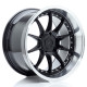 Jante Japan Racing JR41 18x10,5 ET15-25 5H BLANK Glossy Black w/Machined Lip | race-shop.ro