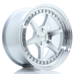 Japan Racing JR43 18x9,5 ET15-35 5H BLANK Silver w/Machined Face