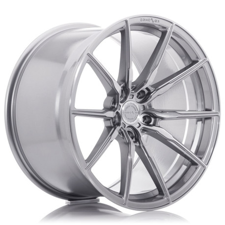 Jante Concaver CVR4 20x9,5 ET0-33 BLANK Brushed Titanium | race-shop.ro