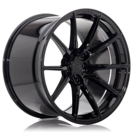 Jante Concaver CVR4 21x9,5 ET14-61 BLANK Platinum Black | race-shop.ro