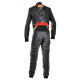 Combinezoane Costum FIA pentru copii de curse OMP KS-X ART, negru/galben/roșu | race-shop.ro