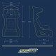 Scaune sport cu omologare FIA RACES PRO-DRIVER scaun sport cu FIA, negru (3D MESH) | race-shop.ro