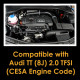 Admisie sport Admisie de aer sport RAMAIR pentru Audi TT (8J) 2.0 TFSI 2010-2014 (motor CESA) | race-shop.ro
