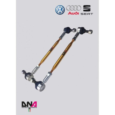 Accesorii DNA RACING bare stabilizatoare față reglabile "PRO STREET" kit pentru AUDI A3 (2003-2012) | race-shop.ro