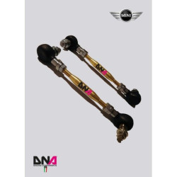DNA RACING bară stabilizatoare spate tije de legătură pe kit uniball pentru MINI R50-R52-R53 COOPER INCL. (DAL 2001 AL 2007)