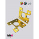Fiat Kit plăci spate cu camber negativ DNA RACING pentru FIAT GRANDE PUNTO - ABARTH INCL. (2005 - 2012) | race-shop.ro