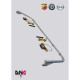 Whiteline Kit de bare de torsiune reglabile spate DNA RACING pentru ALFA ROMEO MITO (2008 -) | race-shop.ro