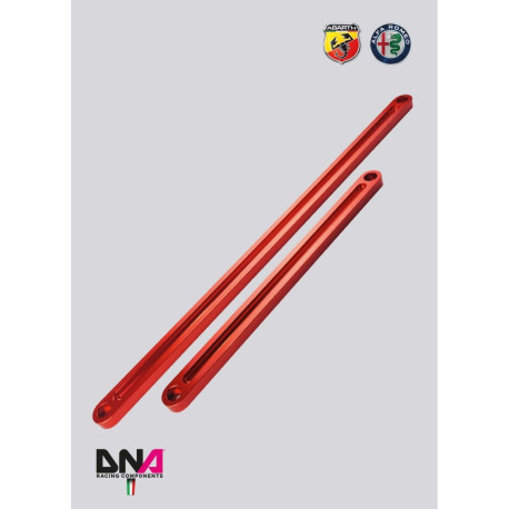 Bară rigidizare DNA RACING suspensie față subcadru tije de legătură duble pentru ALFA ROMEO MITO (2008 -) | race-shop.ro