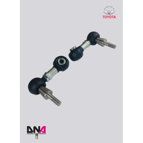 Accesorii DNA RACING bară stabilizatoare spate tije de legătură pe kit uniball pentru TOYOTA YARIS GR (2020 - ) | race-shop.ro