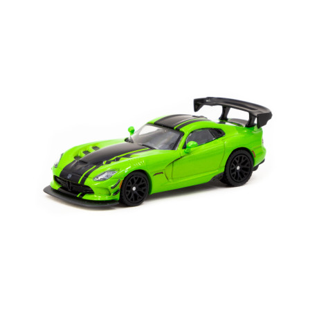 Car models Model de mașină TARMAC WORKS 1/64 Dodge Viper ACR Extreme | Verde metalic | race-shop.ro