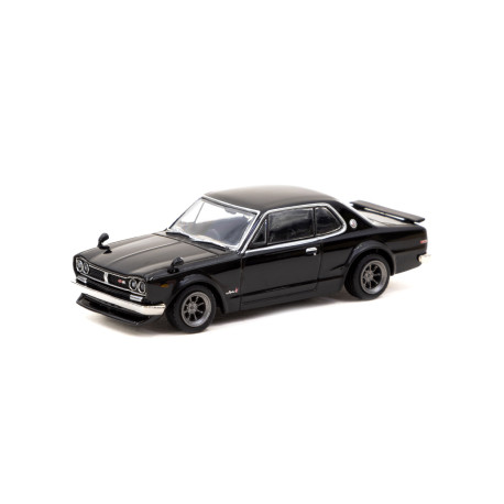 Car models Model de mașină TARMAC WORKS 1/64 Nissan Skyline 2000 GT-R (KPGC10) | Negru | race-shop.ro