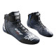 Pantofi de curse FIA OMP ONE EVO X MY2024, albastru marin/cyan