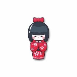 Abțibild race-shop geisha IVY