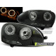 Iluminare auto FARURI AGEL EYES NEGRU pentru VW GOLF 5 10.03-09 | race-shop.ro