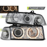 HEADLIGHTS ANGEL EYES CHROME fits BMW E36 12.90-08.99
