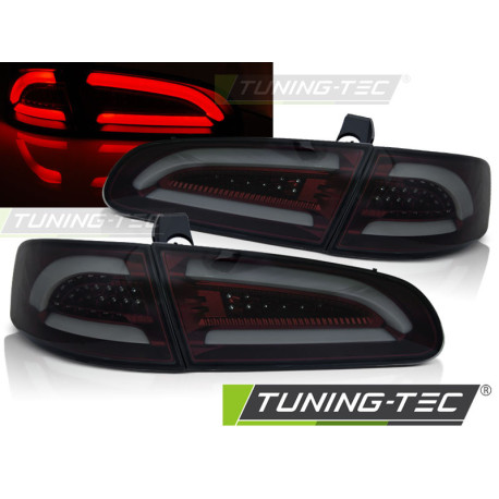 Iluminare auto LUMURI SPATE BARĂ LED ROȘU SMOKE se potrivește SEAT IBIZA 04.02 -08 | race-shop.ro