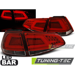 LUMINI SPATE BARĂ LED ROȘU se potrivește VW GOLF 7 13-17