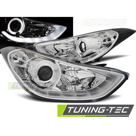 Iluminare auto HYUNDAI ELANTRA 11.10-15 CHROME DAYLIGHT LED | race-shop.ro