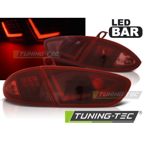 Iluminare auto STOPURI SPATE BARĂ LED ROȘU se potrivește SEAT LEON 03.09-12 | race-shop.ro