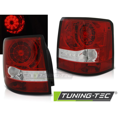 Iluminare auto LAND ROVER RANGE ROVER SPORT 05-09 RED WHITE LED | race-shop.ro