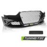 FRONT BUMPER SPORT CHROME BLACK PDC fits AUDI A4 B8 12-15